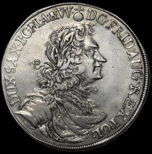 August II the Strong, Thaler 1703 ILH, Dresden - very rare