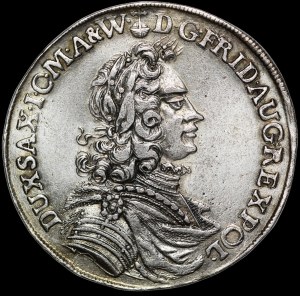 August II the Strong, Thaler 1704 ILH, Dresden - very rare
