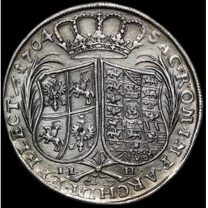 August II Mocny, Talar 1704 ILH, Drezno - b. rzadki