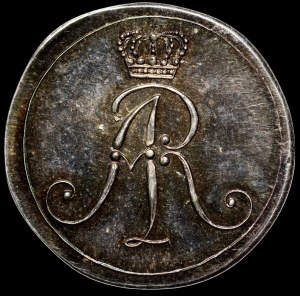 Imitation butterfly, Augustus II the Strong, no denomination - beautiful