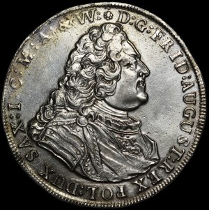 August III Sas, Thaler 1745 FWóF, Dresden