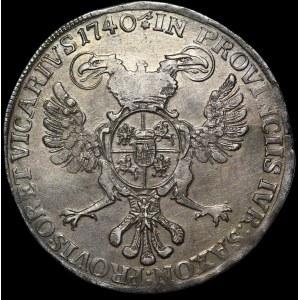 August III Sas, Talar wikariacki 1740, Drezno