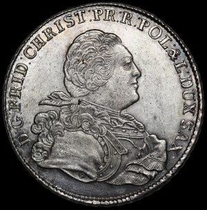 Frederick Krystian, Thaler 1763 IWóF, Leipzig