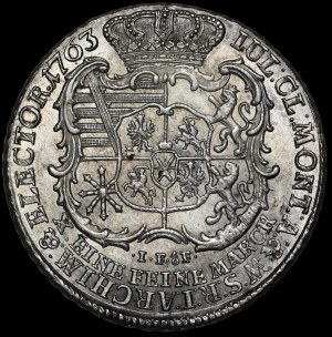 Frederick Krystian, Thaler 1763 IWóF, Leipzig
