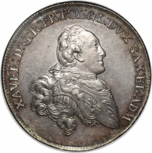 Xavier, Thaler 1765 EDC, Dresden NGC AU58