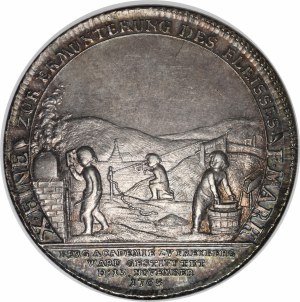 Xavier, Thaler 1765 EDC, Dresden NGC AU58