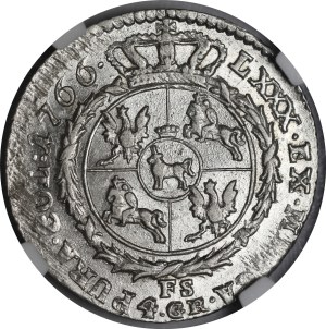 Stanislaw August Poniatowski, Gold 1766 FS, Warsaw