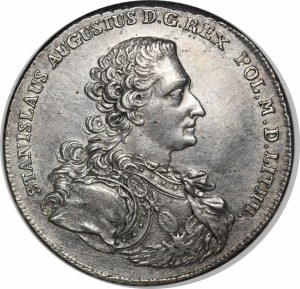Stanislaw August Poniatowski, Thaler 1766 FS, Warsaw - armorer