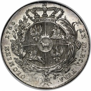 Stanisław August Poniatowski, Talar 1766 FS, Warszawa - zbrojarz