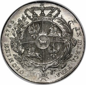 Stanislaw August Poniatowski, Thaler 1766 FS, Warsaw - armorer