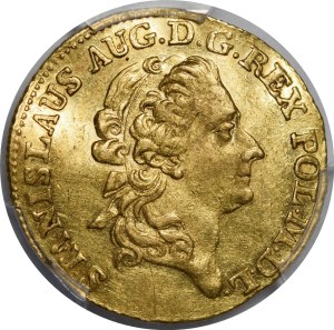 Stanislaw August Poniatowski, Ducat 1791 EB, Warsaw.