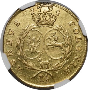 Stanislaw August Poniatowski, 1 1/2 ducats 1794, Warsaw