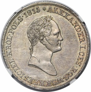 Congress Kingdom, Nicholas I, 5 gold 1829 FH, Warsaw