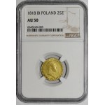 Królestwo Kongresowe, Aleksander I, 25 złotych 1818 IB, Warszawa