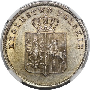 November Uprising, 2 zloty 1831 KG - without visors