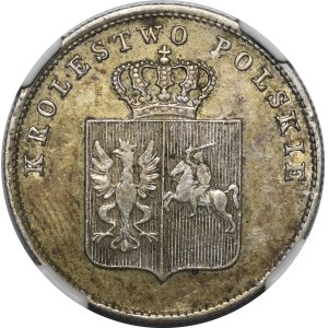 Powstanie Listopadowe, 2 złote 1831 KG - z daszkami