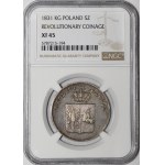 Powstanie Listopadowe, 5 złotych 1831 KG