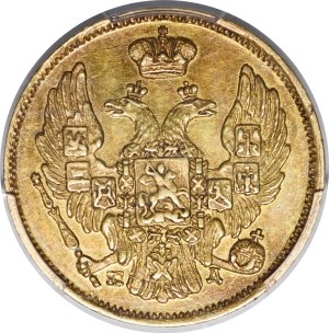 Poland, Russian Partition, 3 rubles = 20 zlotys 1837 СПБ/ПД, St. Petersburg