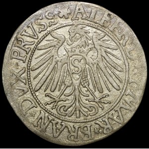 Prusy Książęce, Albrecht Hohenzollern, Grosz 1538, Królewiec