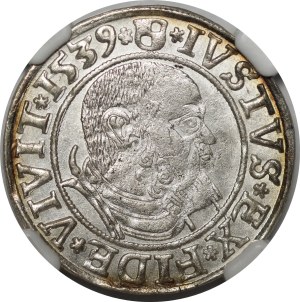 Ducal Prussia, Albrecht Hohenzollern, Grosz 1539, Königsberg