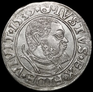 Ducal Prussia, Albrecht Hohenzollern, Grosz 1539, Königsberg - beautiful