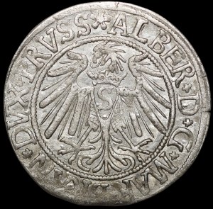 Ducal Prussia, Albrecht Hohenzollern, Grosz 1539, Königsberg - beautiful
