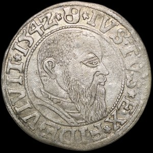 Ducal Prussia, Albrecht Hohenzollern, Grosz 1542, Königsberg