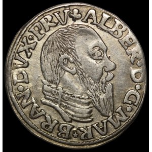 Prusy Książęce, Albrecht Hohenzollern, Trojak 1546, Królewiec - nieopisany