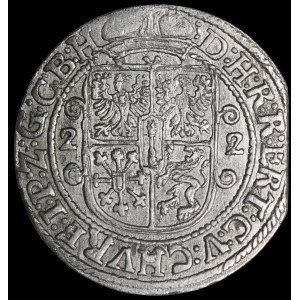 Prusy Książęce, Jerzy Wilhelm, Ort 1622, Królewiec - nieopisany