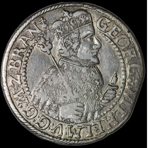 Prusy Książęce, Jerzy Wilhelm, Ort 1624, Królewiec - rzadszy