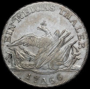 Germany, Prussia, Frederick II the Great, Thaler 1766 A, Berlin