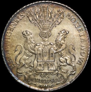 Germany, Hamburg - Francis I, Thaler (48 shillings), 1764 OHK