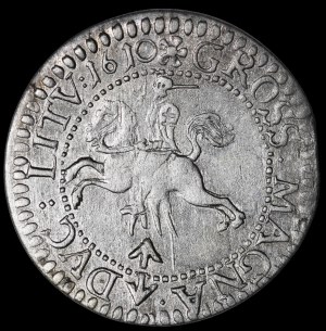 Sigismund III Vasa, 1610 penny, Vilnius