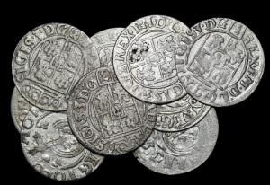 Sigismund III Vasa and Gustav II Adolf, Half-track - set (pcs. 9)