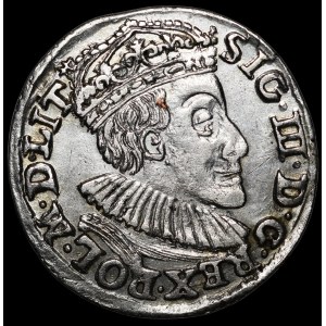 Zygmunt III Waza, Trojak 1589, Olkusz