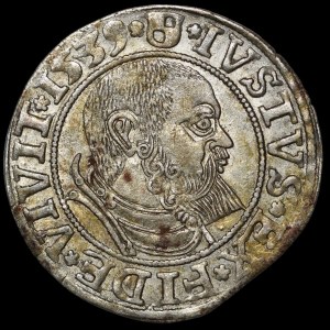 Ducal Prussia, Albrecht Hohenzollern, Grosz 1539, Königsberg