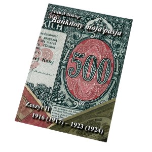 M. Biskup: Banknoty moja pasja. Zeszyt II 1916(1917)-1923 (1924) - autograf (1)