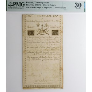 10 złotych 1794 - ser. B