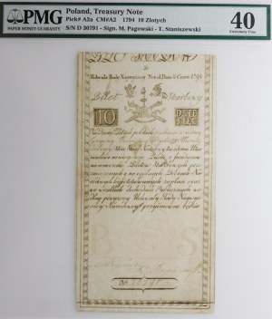 10 gold 1794 - ser. D