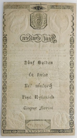 5 Rhenish guilders 1806 - Galicia