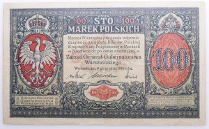 100 Polish marks 1916 - General A - 
