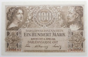 Kaunas, 100 marks 1918