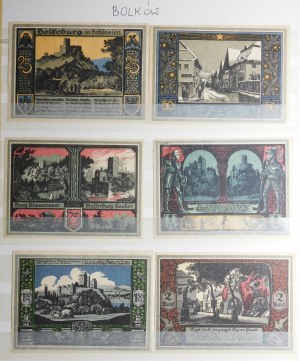 Lower Silesia, a classic with a collection of 77 notgelds