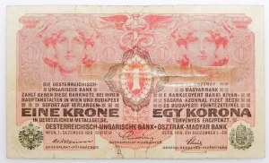1 crown 1916 with imprint RZECZPOSP. POLAND - RARE