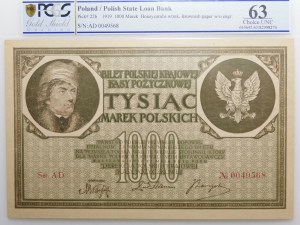 1000 Polish marks 17.05.1919 - ser. AD