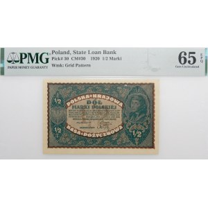 1/2 marki polskiej 1920