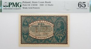 1/2 Polish mark 1920