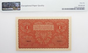 1 Polish mark 1919 - I Ser. E - single letter series