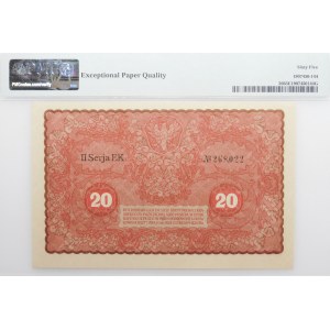 20 marek polskich 1919 - II Ser. EK
