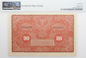 20 Polish marks 1919 - II Ser. EK
